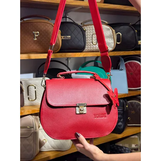 Bolso Bandolera Yordi De Cuero Genuino