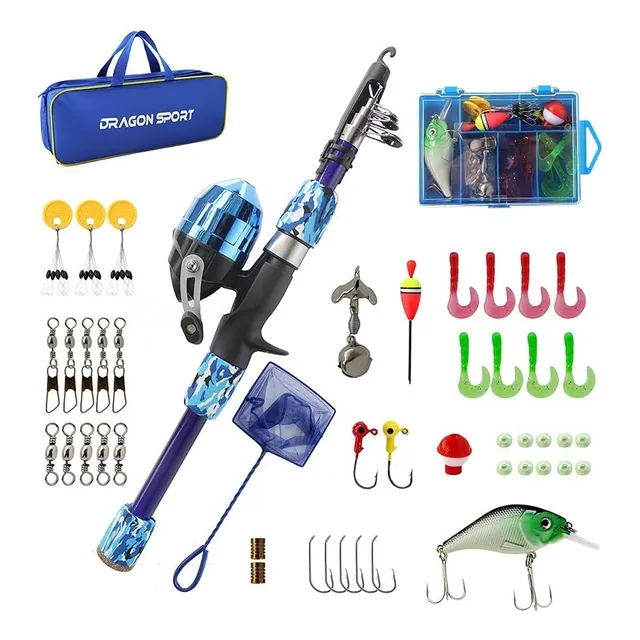 Kit De Caña De Pescar Para Niños Marca Proberos