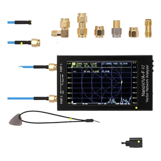 V2 Vector Network Analyzer Digital Nano Vna Ensayador Mf Hf