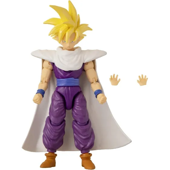 Figura Dragon Ball Super Saiyan Gohan Con Accesorios