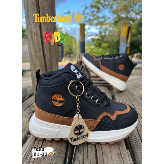 Botas Kids Para Niños Timberlan Caña Alta
