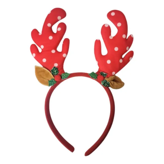 Cintillos Navideños Hombre De Nieve Rojo