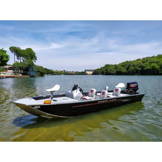 Lancha Apolus 550 Freestyle + Motor 50hp Mercury Iscr. Estad