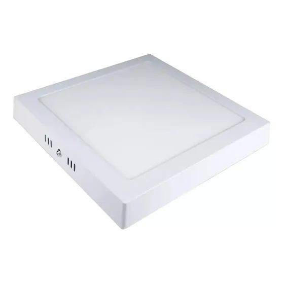 Panel Plafón Led Spot Aplicar 24w Cuadrado Luz Fria