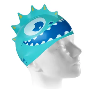 Speedo Touca De Natação (u) Dinossauro Azul De Silicone Speedo Touca De Natação (u) Dinossauro Azul De Silicone