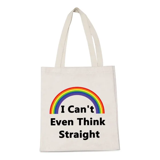 Levlo Rainbow Lgbt Lesbian Gay Pride Bags I Can't Even Think