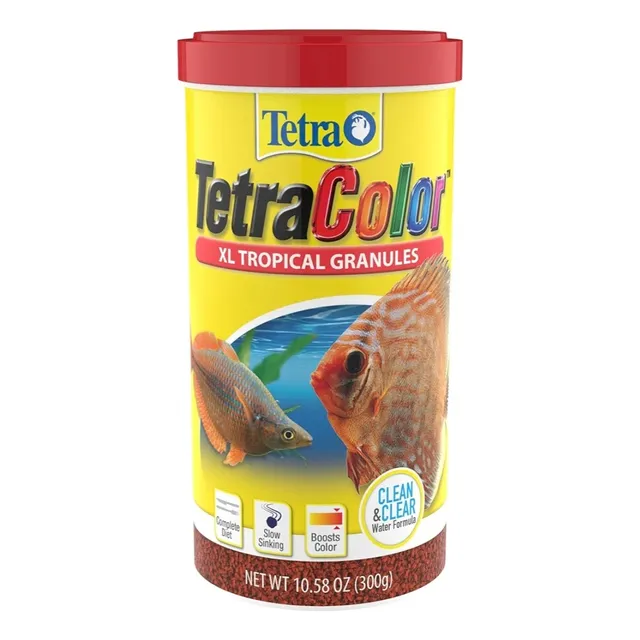 Tetra Color Granulado 100 % Original Traido De Usa