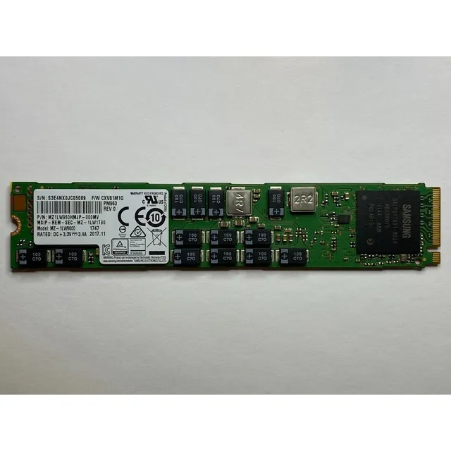 Samsung Mz-1lw9600 Pm963 960gb | Ssd M.2 Nvme Pcie