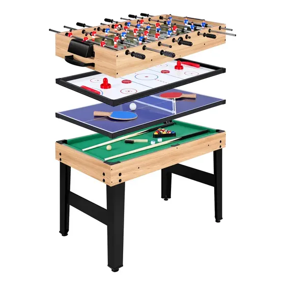 Mesa Multi Juegos Pool Billar Ping Pong Air Hockey Futbolito