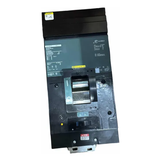 Interruptor Termomagnetico Square D La36400 I-line 3p 400a