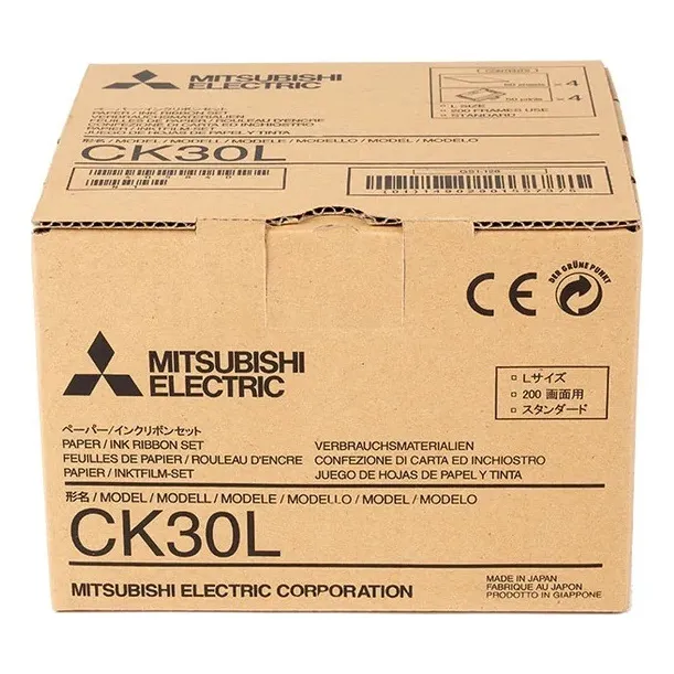 Kit Papel Térmico Mitsubishi Ck30l 