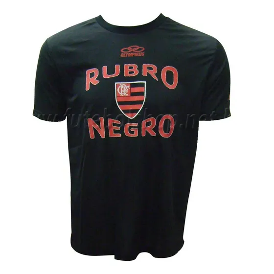 Camisa Do Flamengo  Olympikus Rubro Negro Fl86022v