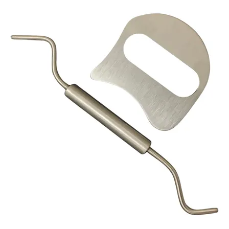 Kit Iastm Quiutech Soco E Gancho Liberação Miofascial Aço Inox