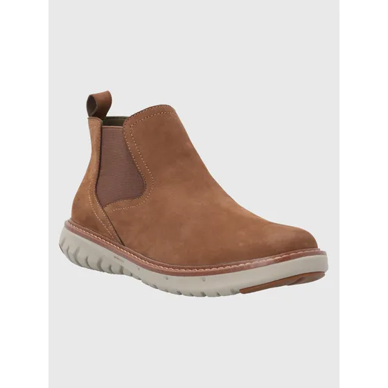 Botín Hush Puppies Hombre Smart Chelsea Marrón