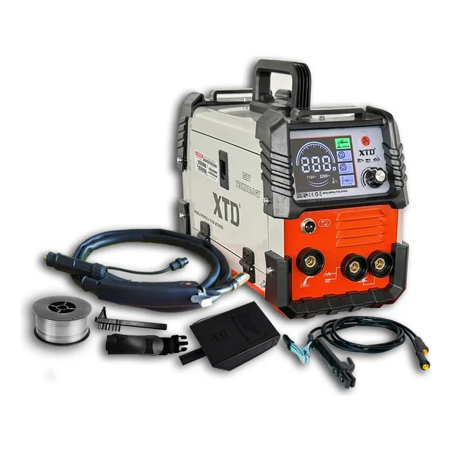Máquina De Soldar Mig 200amp Xtd Suelda Sin Gas