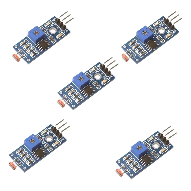 Modulo Sensor De Luz Ldr 5 Piezas