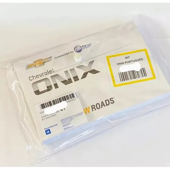 Manual Do Proprietário Onix 2017/2019 Original Em Branco