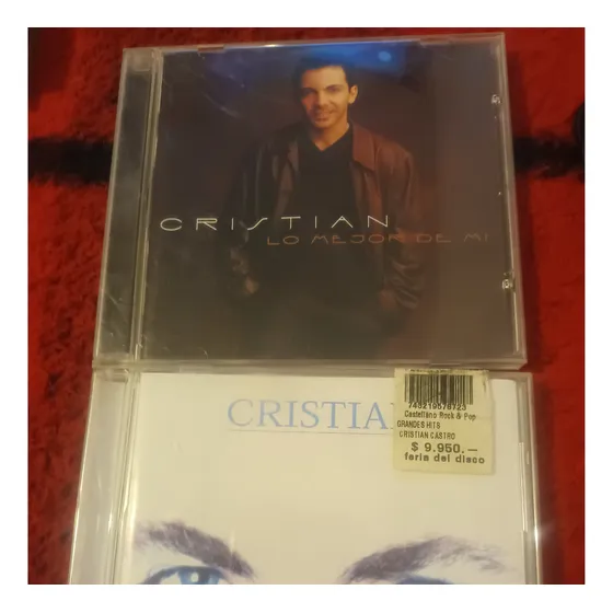 Cristian Castro Lo Mejor De Mi / Hits (  Usa Y Chile )