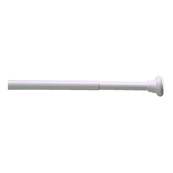 Barral Caño Para Cortina De Baño Extensible 1 A 2 Metros