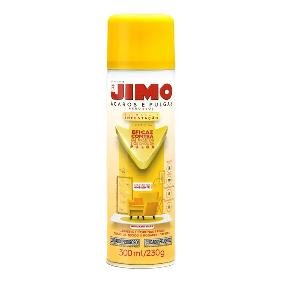 Jimo Aerosol Anti Acaros Pulgas Garrapatas Sin Olor 300ml