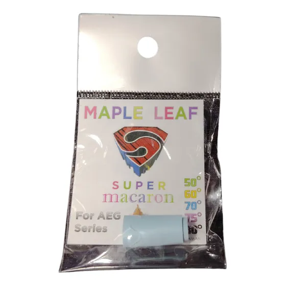 Bucking Maple Leaf Super Macaron Blue Hop-up 70 Graus
