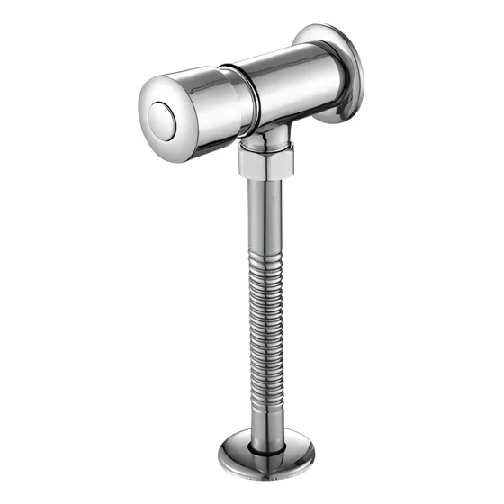  Fluxometro P/urinario Bronce Cromado Push Bottom Faguax 