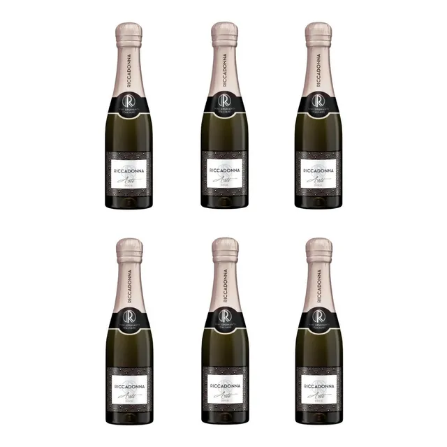 Pack 6 Unidades Champagne Ricadonna Asti 200ml 