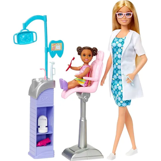 Barbie Profesiones Careers Doctora Dentista Rubia Original 