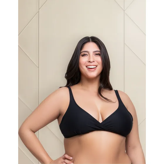 Corpiño Cocot Marilyn Cruzado Art.12718 Talles 4 Al 6 Mallas