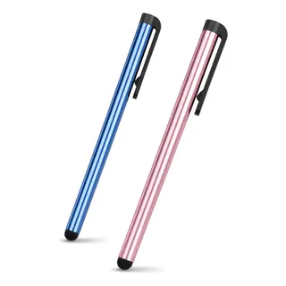 Kit 2 Canetas Touch Para Mexer Desenhar No Celular E Tablet