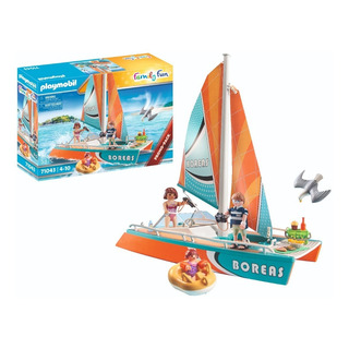 Figura Playmobil Family Fun Catamarán Velero 53 Pzas 71043 Figura Playmobil Family Fun Catamarán Velero 53 Pzas 71043
