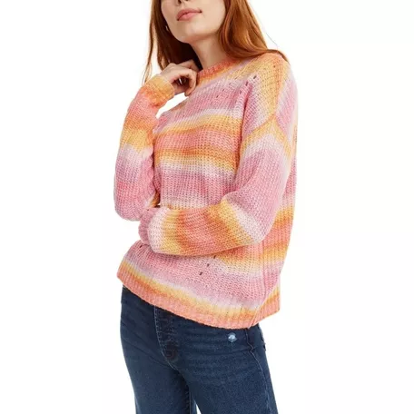Buzo Sweater Dama Rayas Hooked Up By Iot 