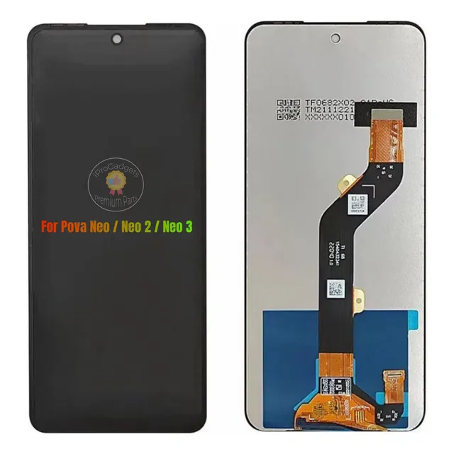 P-m Pantalla Táctil Lcd Para Tecno Pova Neo/neo 2/neo 3 Le6