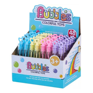 Burbujas De Gel (48 Burbujeros Con Tapa De Corazón De Color) Burbujas De Gel (48 Burbujeros Con Tapa De Corazón De Color)