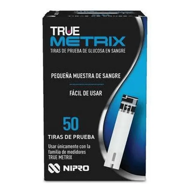 Tiras Reactivas True Metrix X 100 Unid Glucometro