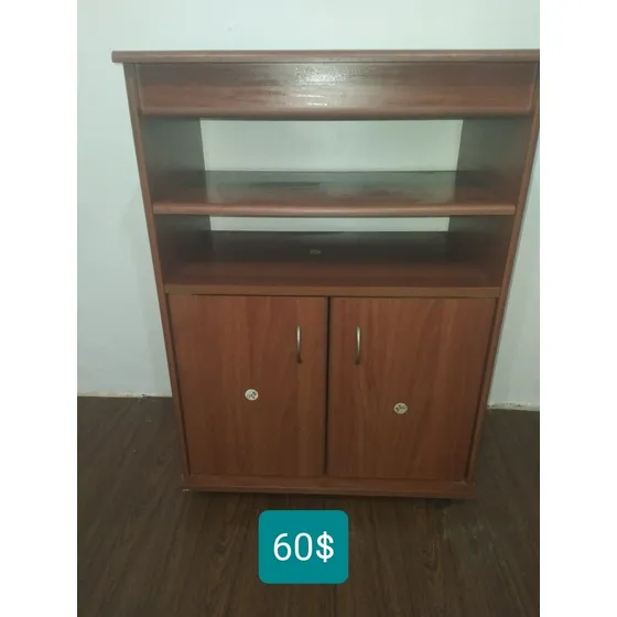 Mueble Para Tv En Madera Se Uso Dias