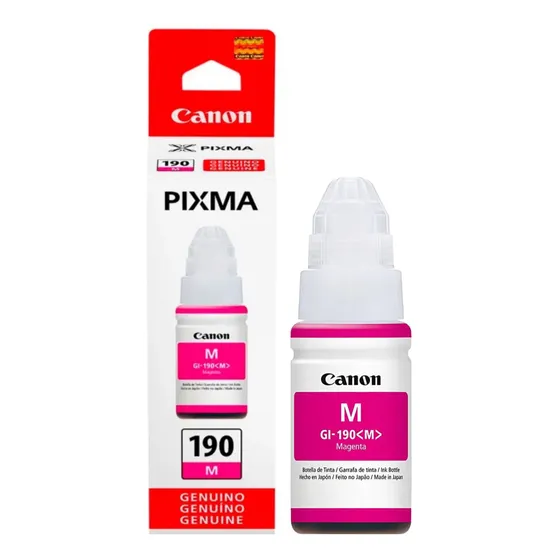Tinta Canon Pixma Gi-190 Magenta (original)