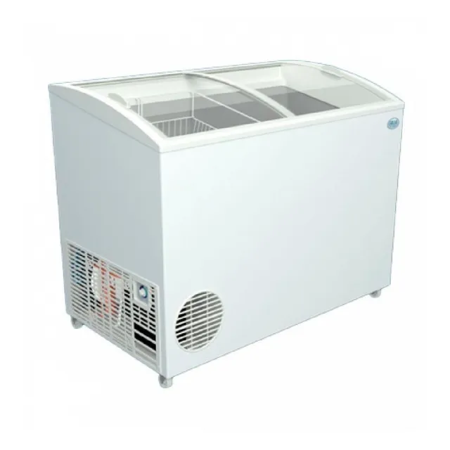 Freezer Horizontal Helados Fami355 2 Tapas Cristal