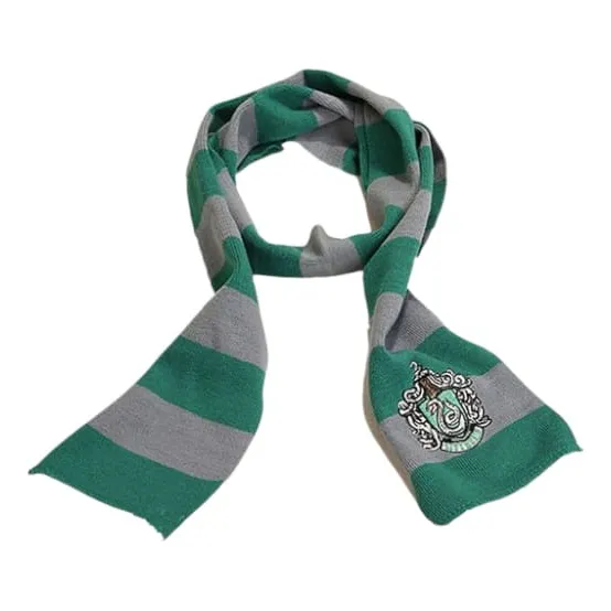 Bufanda Slytherin Harry Potter Verde Rayas L