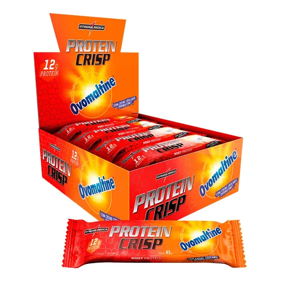 Protein Crisp Bar Ovomaltine 12 und Integralmédica
