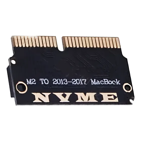 Tarjeta Adaptadora M.2 Nvme A Pcle Para Macbook Air2013-2017