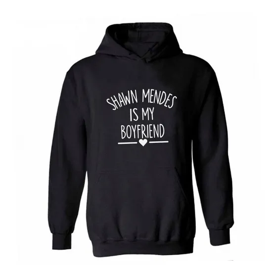 Sudadera Con Gorro Shawn Mendes Is My Boyfriend Unisex Casua