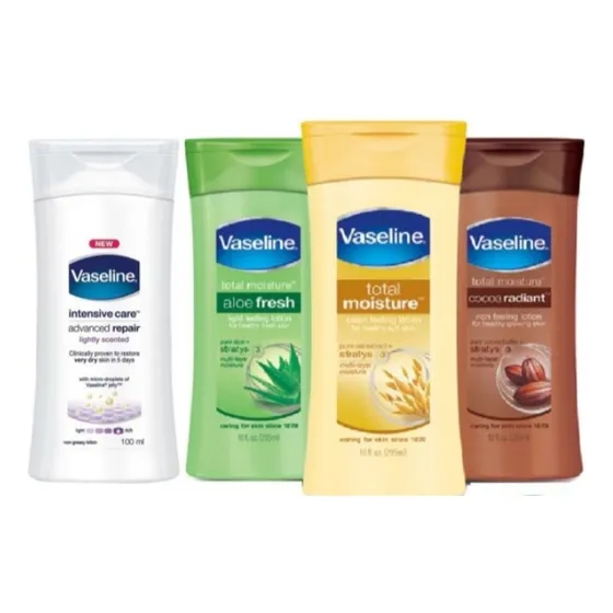 Cremas Hidratantes Corporales Vaseline .400 Ml.
