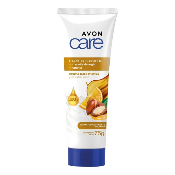 Avon Care Crema Para Manos Argán Y Naranja 75g