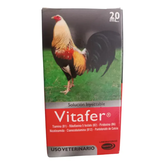 Vitafer Para Gallos  Inyectable 20 Ml
