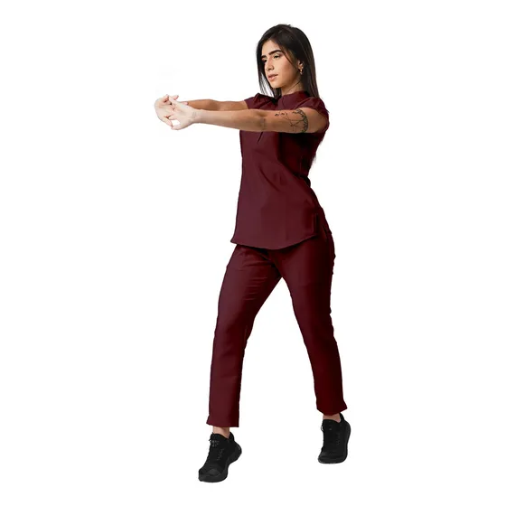 Uniforme Ávila Flex Dama Cuello Mao Xl