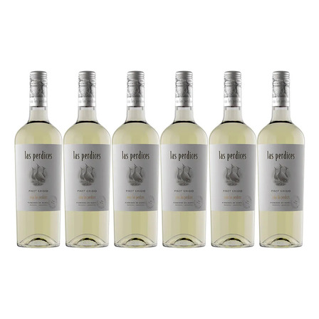 Las Perdices Pinot Grigio 6 X 750ml De Viña Las Perdices Las Perdices Pinot Grigio 6 X 750ml De Viña Las Perdices