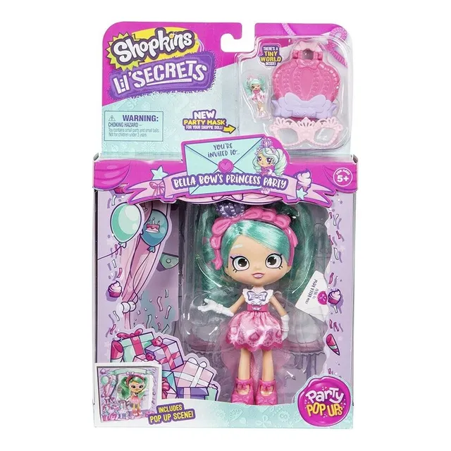 Shopkins Lil Secrets Bella Bow Party Pop Up