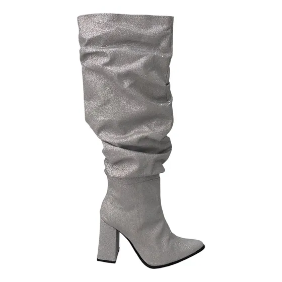 Bucanera Mujer Glitter Plata Vaccari