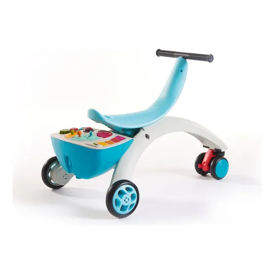 Caminador 5 In 1 Walk Behind & Ride On Blue Tiny Love